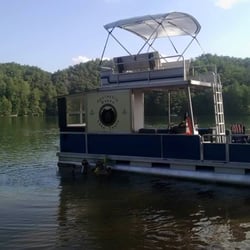 28' double deck pontoon boat, Apalachia Queen