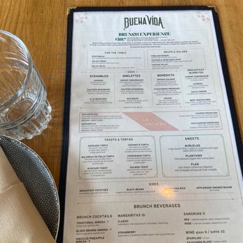 Buena Vida - Brunch menu - Mexican Near Me - Arlington, Virginia
