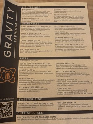 Menu photo 2 Gravity Taproom Orlando, FL Menu photo 2 Gravity Taproom Orlando, FL
