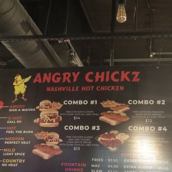 Angry Chickz - Menu - Chicken Shop Near Me - Sacramento, California