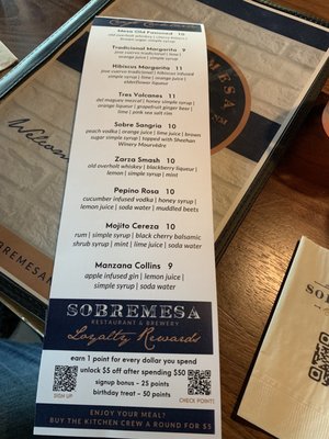 Menu photo 2 Sobremesa Restaurant & Brewery Albuquerque, NM