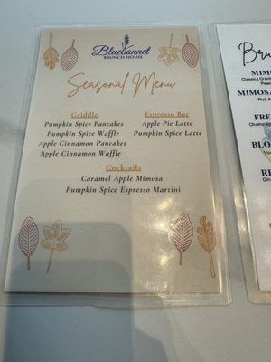 Menu photo 4 Bluebonnet Brunch House Lewisville, TX
