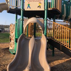 Minami Community Center - Lower side from the larger playground