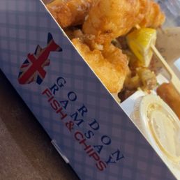 Fish and chips Fish and chips