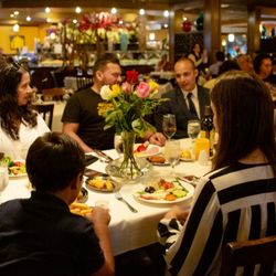 Chamas do Brazil Brazilian Steakhouse - Dine room.