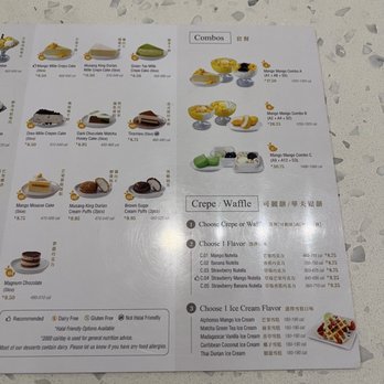 Mango Mango Dessert - Menu - Desserts Near Me - Orlando, Florida Mango Mango Dessert - Menu - Desserts Near Me - Orlando, Florida