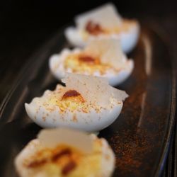Porch+Vine - Calabrian Deviled Eggs small bites