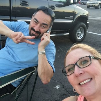 Drive-In Solano - Teenage kids at the playground & the parental's catching up before the movie begins. - Drive-In Theater Near Me - Concord, California