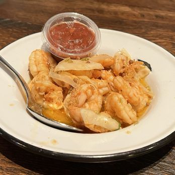 Noble Smoke - Pickled Shrimp It's an awesome Southern take on Checiche.!  Get it! - Barbeque Near Me - Charlotte, North Carolina