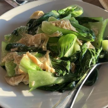 Foo Hai - Tofu Skin with Shanghai Bok Choy - Noodles Near Me - Homewood, Alabama Foo Hai - Tofu Skin with Shanghai Bok Choy - Noodles Near Me - Homewood, Alabama
