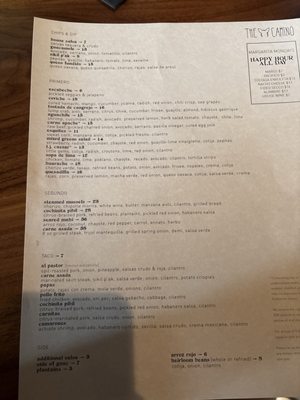 Menu photo 1 The Camino Missoula, MT