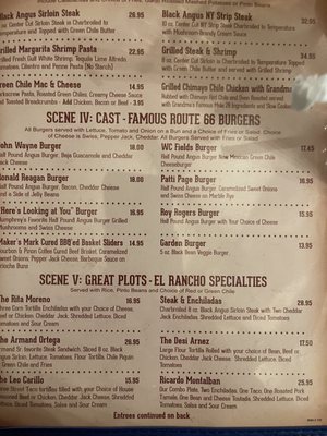Menu photo 6 El Rancho Restaurant Gallup, NM