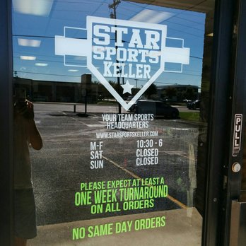 Star Sports Keller - Hours - Sports Wear Near Me - Keller, Texas Star Sports Keller - Hours - Sports Wear Near Me - Keller, Texas