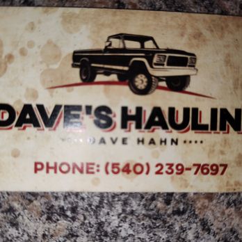 Dave's Hauling - Junk Removal & Hauling Near Me