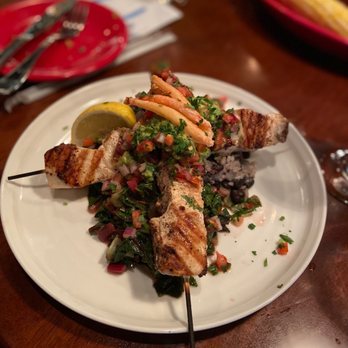 Summer Shack - Boston - GRILLED ATLANTIC SWORDFISH SKEWERS (Dine Out Boston 2020) - Seafood Near Me - Boston, Massachusetts Summer Shack - Boston - GRILLED ATLANTIC SWORDFISH SKEWERS (Dine Out Boston 2020) - Seafood Near Me - Boston, Massachusetts