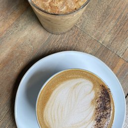 Pumpkin Spice Koatji Latte (hot with almond milk) IG:@speakthefood Pumpkin Spice Koatji Latte (hot with almond milk) IG:@speakthefood
