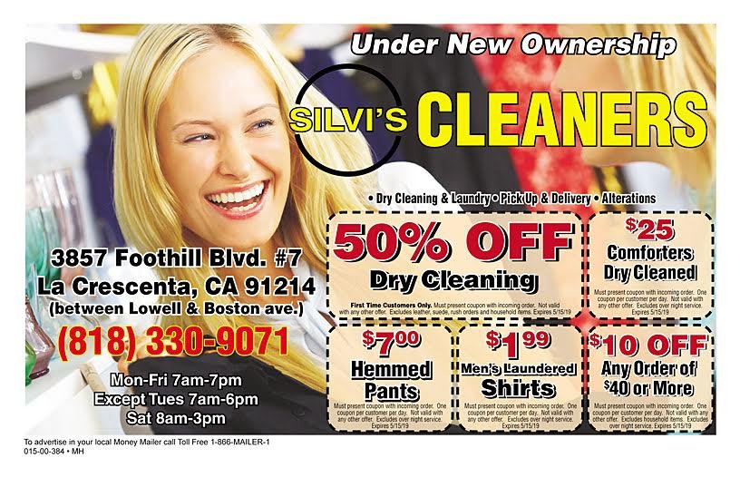 SILVI’S CLEANERS Updated May 2024 14 Reviews 3857 Foothill Blvd