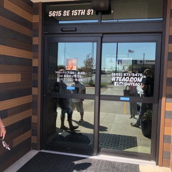 HTeaO - HTeaO: MWC: Outside Front Door waiting for 12pm Grand Opening (23 Sep 2022) - Coffee & Tea Near Me - Oklahoma City, Oklahoma HTeaO - HTeaO: MWC: Outside Front Door waiting for 12pm Grand Opening (23 Sep 2022) - Coffee & Tea Near Me - Oklahoma City, Oklahoma