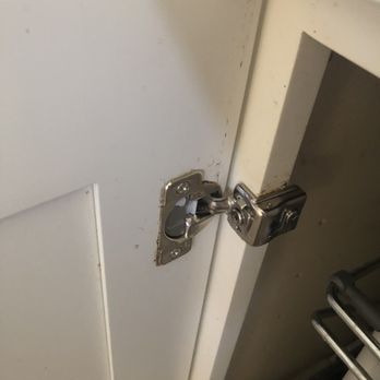 Brad Man Handy - Replaced broken cabinet hinge. - Handyman Near Me - Long Beach, California