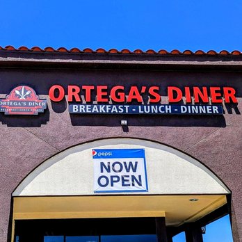 Ortega's Diner - Outside sign - Mexican Near Me - Fontana, California Ortega's Diner - Outside sign - Mexican Near Me - Fontana, California