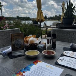 Excellent view on patio!