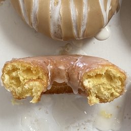 Glazed and perfect-not overly sweet, warm, tender crumb