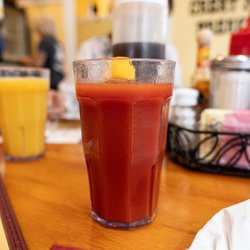 Jeannie's Great Maine Breakfast - Tomato juice