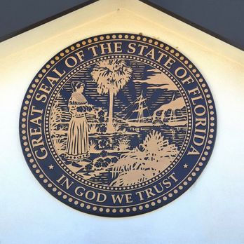 Santa Rosa - The "Great Seal of the State of Florida". - Rest Stops Near Me - Milton, Florida Santa Rosa - The "Great Seal of the State of Florida". - Rest Stops Near Me - Milton, Florida