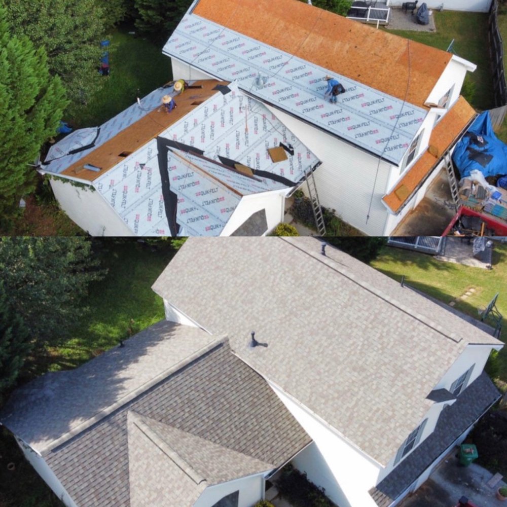 Slide of Roofer Express