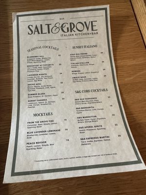 Menu photo 1 Salt & Grove Long Beach, CA Menu photo 1 Salt & Grove Long Beach, CA