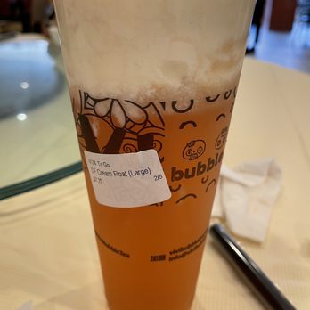 Vivi Bubble Tea - Dragon Fruit Cream Float - Bubble Tea Near Me - Brooklyn, New York