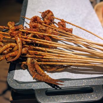 Little Skewer - a bunch of skewers of food - Chinese Near Me - Flushing, New York
