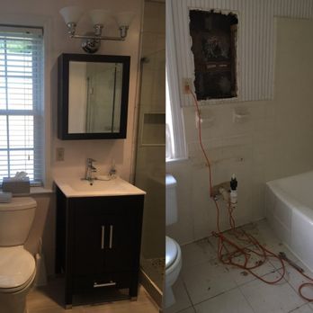 Custom Interior Design - BEFORE AFTER Bathroom remodeling - Handyman Near Me - Arlington, Virginia Custom Interior Design - BEFORE AFTER Bathroom remodeling - Handyman Near Me - Arlington, Virginia