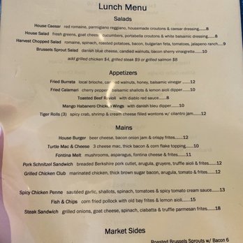 Stone Turtle - Lunch menu - New American Near Me - St. Louis, Missouri Stone Turtle - Lunch menu - New American Near Me - St. Louis, Missouri