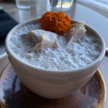 Owamni - Tea latte - New American Near Me - Minneapolis, Minnesota Owamni - Tea latte - New American Near Me - Minneapolis, Minnesota