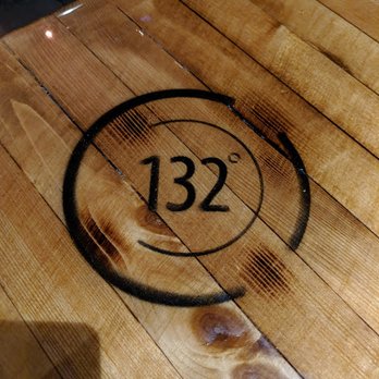 Fahrenheit 132 - Branding on all tables - Steakhouses Near Me - Fredericksburg, Virginia