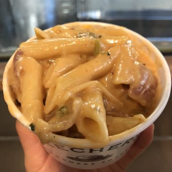 Beecher's Handmade Cheese - Mariachi Mac & Cheese in a Cup size - AMAZING!! - Cheese Shops Near Me - Seattle, Washington