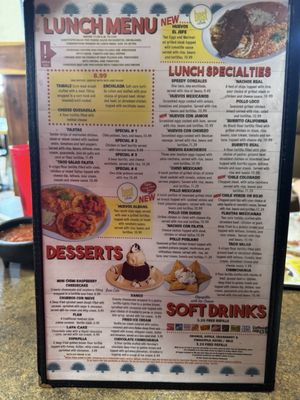 Menu photo 5 Camino Real Authentic Mexican Restaurant Dickson, TN
