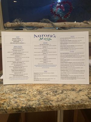 Menu photo 3 Aurora’s Fairfield, CT