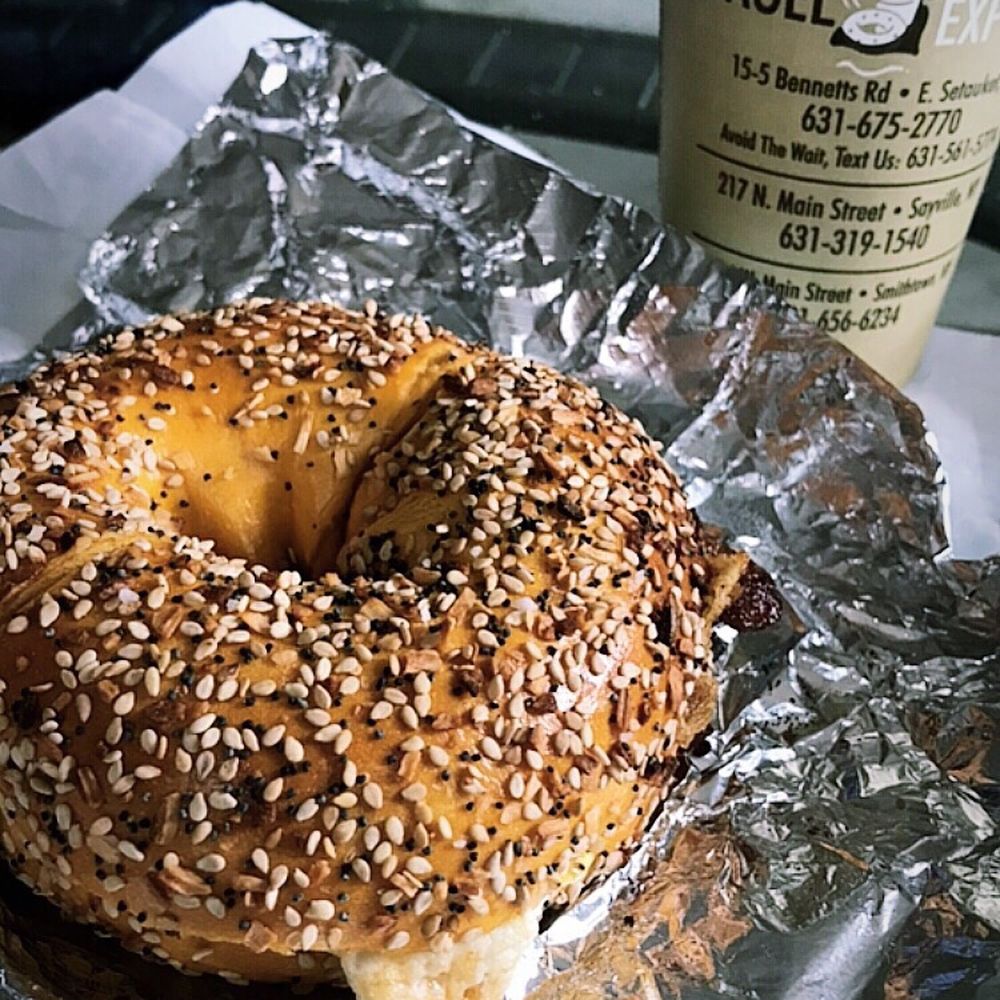 Bagel Express - Bacon egg and cheese sandwich - Bagels Near Me - East Setauket, New York Bagel Express - Bacon egg and cheese sandwich - Bagels Near Me - East Setauket, New York