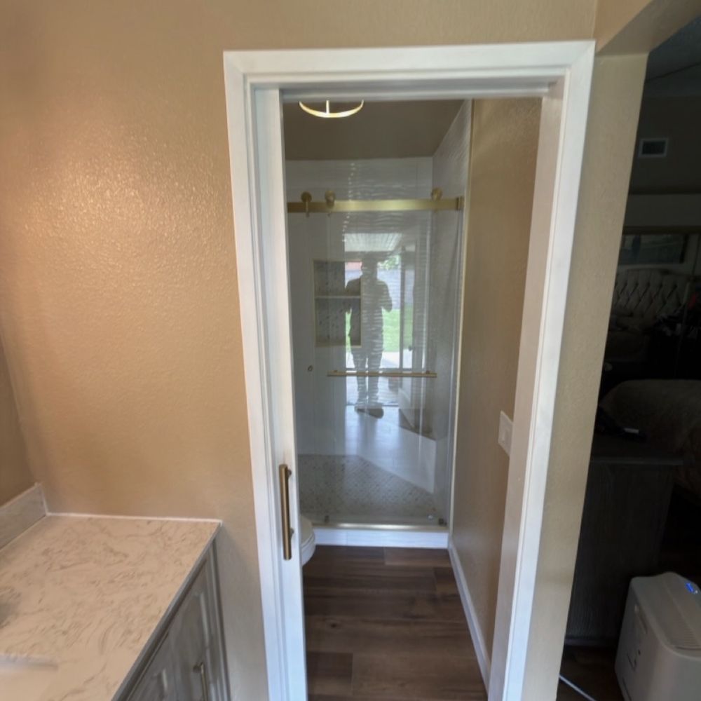 Premiere Home Improvement - Pocket door- huge space saver! - General Contractors Near Me - San Bernardino, California Premiere Home Improvement - Pocket door- huge space saver! - General Contractors Near Me - San Bernardino, California