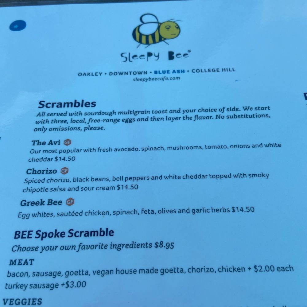 Sleepy Bee Cafe - Blue Ash - Breakfast & Brunch Near Me - Blue Ash, Ohio Sleepy Bee Cafe - Blue Ash - Breakfast & Brunch Near Me - Blue Ash, Ohio