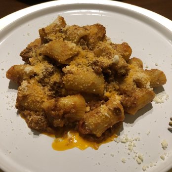 Capo Restaurant - Rigatoni Bolognese - Bars Near Me - Boston, Massachusetts