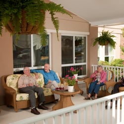 Tall Oaks Assisted Living - Relax on the beautiful front porch