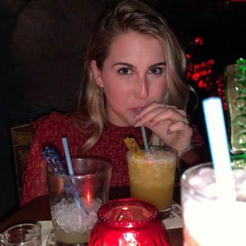 False Idol - Enjoying amazing drinks at our private table near the waterfall - Cocktail Bars Near Me - San Diego, California
