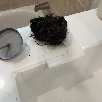 Renowned Plumbing & Rooter - Hairball from my bathroom drain - Plumbing Near Me - Upland, California Renowned Plumbing & Rooter - Hairball from my bathroom drain - Plumbing Near Me - Upland, California