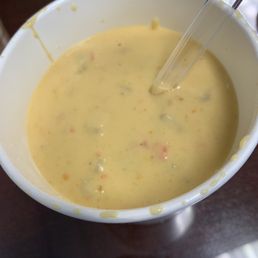 Potato cheddar soup !