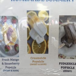 Golden Dragon - Summer Popsicles .. Is homemade , fresh fruits .