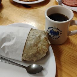 The Mountain Munchies sausage breakfast burrito is my routine go to for breakfast. The Mountain Munchies sausage breakfast burrito is my routine go to for breakfast.