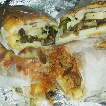 Brancaccio's Food Shop - Pork Shoulder Cuban sandwich (top), and Meatball Sub - Specialty Food Near Me - Brooklyn, New York Brancaccio's Food Shop - Pork Shoulder Cuban sandwich (top), and Meatball Sub - Specialty Food Near Me - Brooklyn, New York